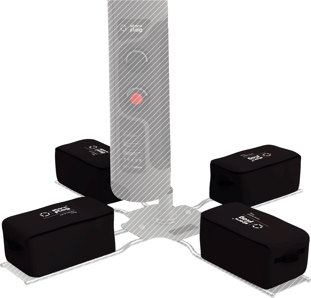 Set of Weight Bags for Cross Base 